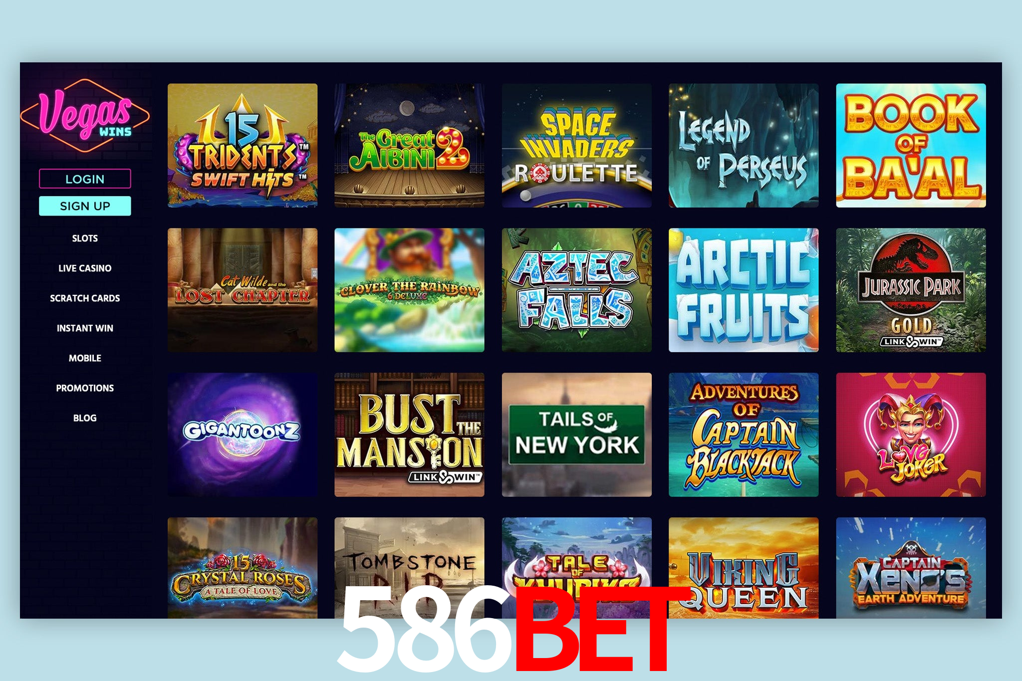 Bonus Features 586bet